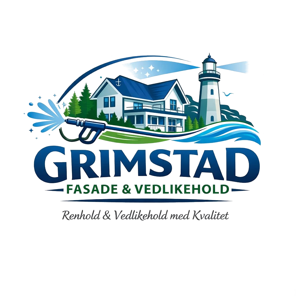Logo for Grimstad Fasade & Vedlikehold